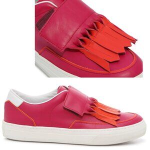 TOD'S SHOES SPORTIVO FRANGIA ORIGAMI SLIP ON SNEAKERS w KILTIE